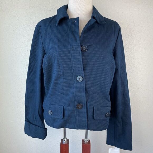 NWT Liz Claiborne Stretch Blazer Jacket Size 10 - Picture 1 of 8